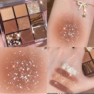 멀티크롬 글리터 크림 아이섀도우 방수 메이크업 팔레트 여성용 샤이니 아이 도구 컬러로즈, 19.C05, 1개