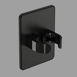 1pc 검은 종이 타월 홀더 크리 티브 비 펀칭 주방 및 욕실 용 벽걸이 형 주최자 F, 01 CHINA, 01 Black