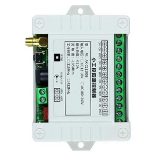 가전 액세서리 DC 12V 24V 36V 4CH RF 무선 원격 제어 스위치 라디오 수신기 2000M 장거리 컨트롤러 서커 안테나 포함, E, 03 E