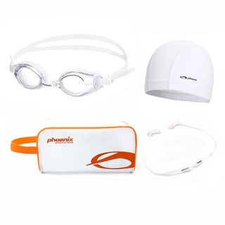 피닉스 PN-203 수영용품 세트 2, 1세트, 클리어1