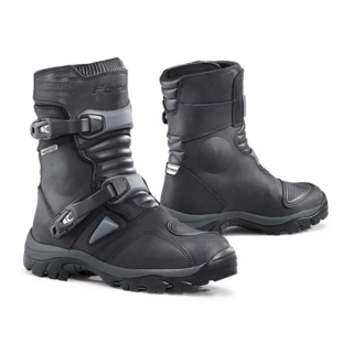 FORMA ADVENTURE LOW DRY 防水機車靴, 黑
