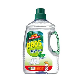 PAOS 泡舒洗潔精 plus 綠茶, 2.8kg, 1個