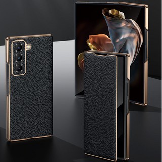 에버원 갤럭시 Z 폴드7 폴드6 폴드5 케이스 소가죽 플립