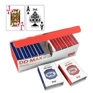 DD카드 맥스 큰 숫자 홀덤카드 플레잉 포커 디디카드, 1박스(10개), 1개