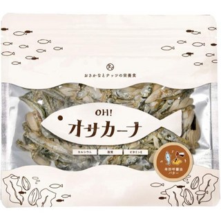 九州小玉 OH! sakana 栗子口味小魚乾杏仁健康零食, 1個, 卑彌呼醬油奶油風味