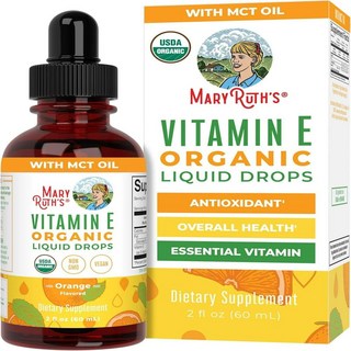 미국 메리루스 MaryRuth Organics Vitamin E Liquid Drops 비타민E 리퀴드 드롭스, 1개, 60ml