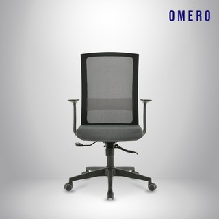 오메로 사무용 책상의자 OM20, 164이하, 1. 오메로 기본형 / 블랙, 일반팔걸이