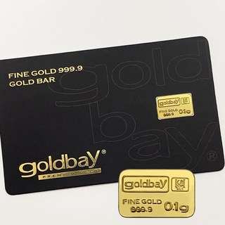 골드베이미니 순금 미니골드바 0.1g 콩알금 땅콩금 24K 999.9