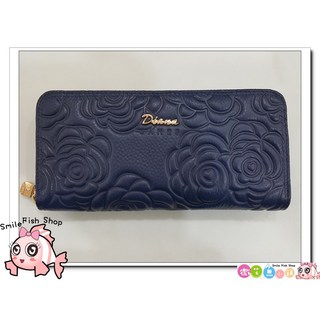 Smile Fish Shop正版 Diana Janes DJ339牛皮 單拉長夾 女夾