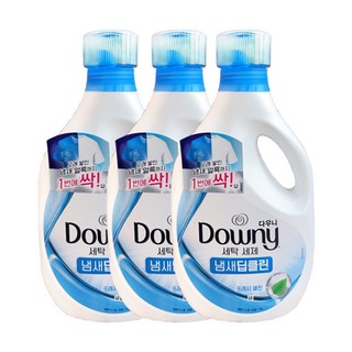 다우니 세탁세제 액체형 프레시 클린 1.9L x3, 3개