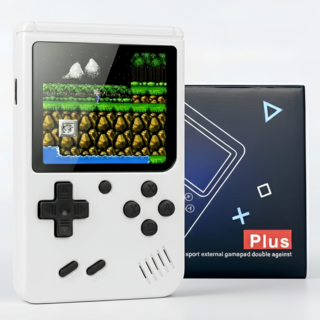 CIIECE 레트로 휴대용 미니 게임기, GB2500(화이트)