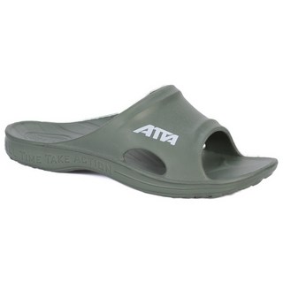 ATTA 足底均壓足弓支撐休閒拖鞋 (男女款), 245, 軍綠色