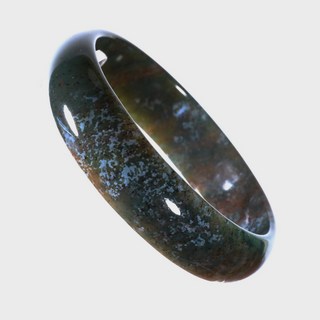 七彩玉髓手鐲 - 春天明媚玉鐲 內徑61.5mm 天然玉材, 1個