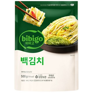 CJ비비고 백김치 500g, 1개