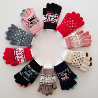 아랑베베 KC인증 어린이 아동 아이 손가락 장갑 초등 학생 여아 남아 유아 두돌 아기 키즈 주니어