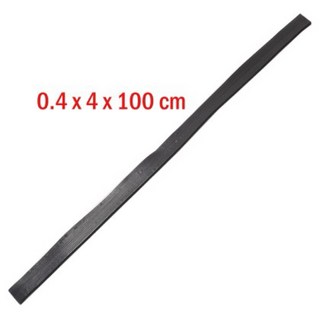 斜坡板專家台灣製造工廠直營斜坡磚總彙，居家道路門檻斜坡板，多尺寸可選，防滑安全, 1個, 門檻前斜坡磚 高0.4x4x100cm, 黑色