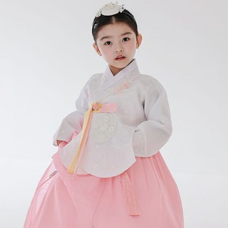 하랑한복 다나랑 유아 어린이 아동 돌복 명절 행사 전통 여아 한복 세트