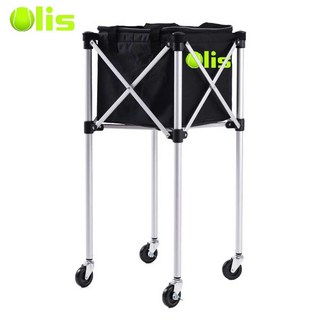 테니스 바구니 공 바퀴달린 상품 픽업, 접이식 스탠드대