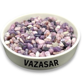 紫雲母斜紅磷鐵礦石碎石 24H出貨 天然水晶能量石 提升人緣 居家擺飾, 商品編號A149/紫雲母,14-25mm/100克