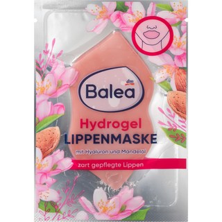 Balea 芭樂雅::玻尿酸杏仁/西瓜椰子唇膜::水凝膠唇膜::1片, 1個, 玻尿酸杏仁, 1