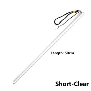 호신용품 야외 EDC 솔리드 탄성 PC 소프트 포인터 눈금자 가정 교사 여성 등나무 스트립 훈련 배턴 개인 안전 도구, no handle_2, 1개