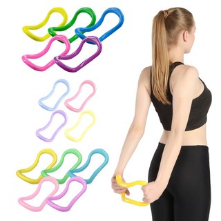 요가링 1+1 파스텔 하드타입 소프트타입 필라테스 종아리링, 2개, 09_하드_파스텔퍼플