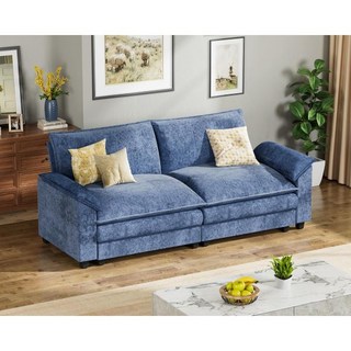 북유럽 스타일 L자형 섹셔널 소파 오토만 모듈형 벨벳 거실용 롱 조합 치 가구, 01, 05 WITE