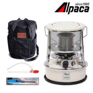 알파카 캠핑등유난로 낚시 차박 야외용 DS-231S 가방포함, DS-231S_아이보리가방포함