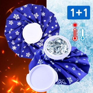 올먼트 다용도 냉온 찜질 주머니, 소, 2개