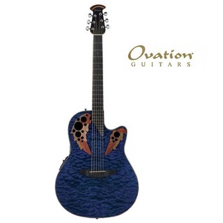 오베이션 셀러브리티 엘리트플러스 캐러비안 블루 CE44P-8TQ 통기타, 1개