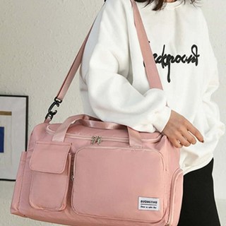 운동 더플백 휴대 헬스 블랙 여행 경량 남녀공용 어깨 짐가방 수납, 1개, 상세페이지 참조