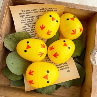 부활절 병아리 장식 플라스틱병아리 15개세트 에그헌트, 병아리통(15p)