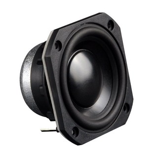 方形喇叭單體 25W 適用於家庭劇院揚聲器, 黑色, 2寸-RF-20QFB01（4Ω）