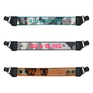 스탠딩골프백 다리용 수제 자수 패브릭 홀더 20대남성 여성골프백, 오렌지