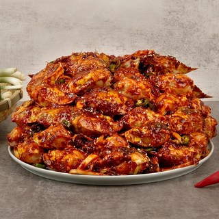 양념게장 국내산 연평도 꽃게장 1kg, 중간맵게, 1개