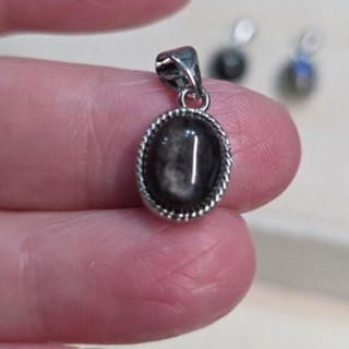 晶寶水晶 金運石 石榴石 黃水晶 拉長石 銀曜石 金曜石 小吊墜 天然, 1個