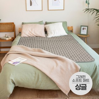 심쿵낚시- 그래핀 탄소 카본열선 소프트전기 매트 싱글 원난방