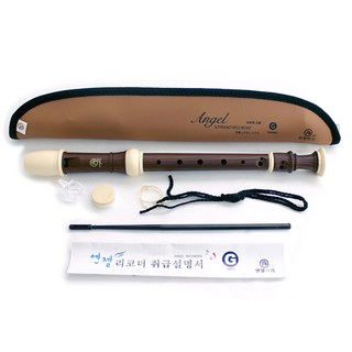 엔젤악기 엔젤 소프라노 리코더 AWR-SW (저먼식), 저먼식(78022), 1개