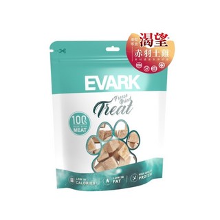 EVARK渴望 天然原肉凍乾 犬貓零食80g 袋裝 鮮食凍乾 犬喵大王, 1個, 土雞凍乾