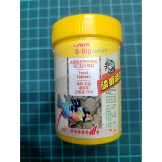 德國 Sera 喜瑞 活餌黏貼飼料 淡水海水觀賞魚適用 定量餵食, 1個, 24錠