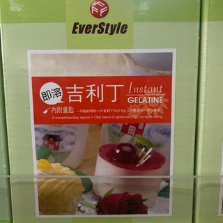 （烘培廚房）即溶吉利丁 250克, 1個