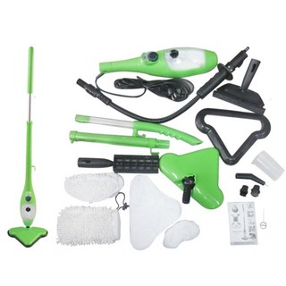 台灣專用 X10合1多功能蒸氣拖把 買一送二 高溫殺菌 無線設計, 5合1多功能蒸氣拖把(水箱不可拆)