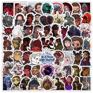 키즈경량패딩 키즈구스다운 키즈잠바 유아패딩점퍼10/50/100PCS Baldur's Gate 3 BG3 게임 낙서 스티커 장