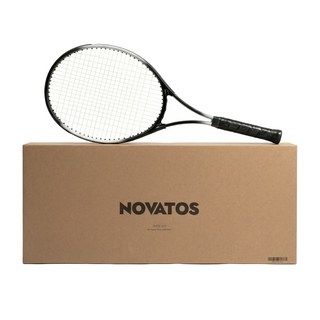 노바토스 테니스 라켓 세트 입문자용, 혼합색상, 1세트