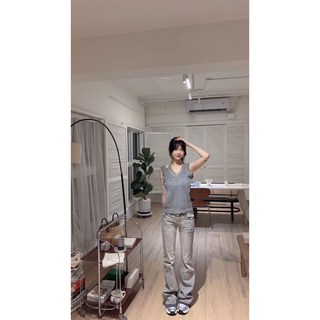 Ifclothing 苡芙 針織背心 慵懶感假兩件上衣 - 3色