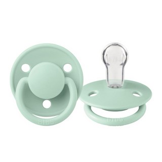 桃園小太陽 BIBS 丹麥 DE LUX 矽膠奶嘴 0-18M 一般款 夜光款 丹麥奶嘴 奶嘴 夜光奶嘴, 北歐綠0-18M, 1個