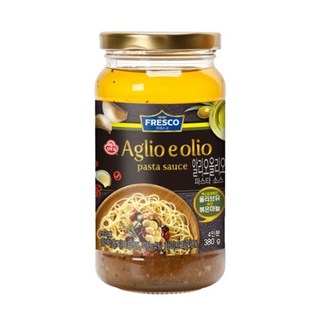 오뚜기 프레스코 알리오올리오 파스타소스 380g X 3개/파스타/스파게티/업소용/가정용/급식/간편/다용도, 3개
