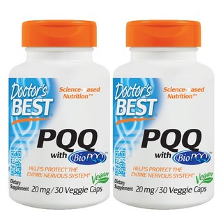 Doctor's BEST PQQ保健植物膠囊, 30顆, 2罐