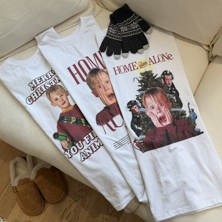[3타입] 나홀로집에 반팔티 홈파티 크리스마스 연말 커플 파자마 잠옷 시밀러룩 남녀공용 연초 집들이 파티 케빈
