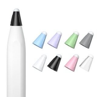 애플펜슬 반영구 섬유 펜촉 1세대 2세대 보호 팁 호환 커버, 화이트, 1개